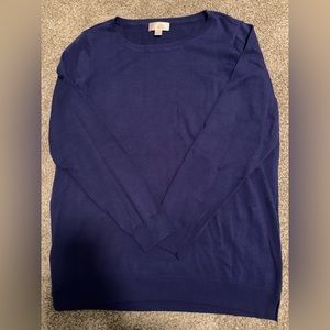Belle Kim Gravel Long Sleeve Top
